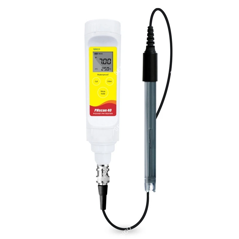 SERICO Pocket Pen Type Digital ph Meter Laboratory Water Soil pH Meters Model PH-Pocket 40