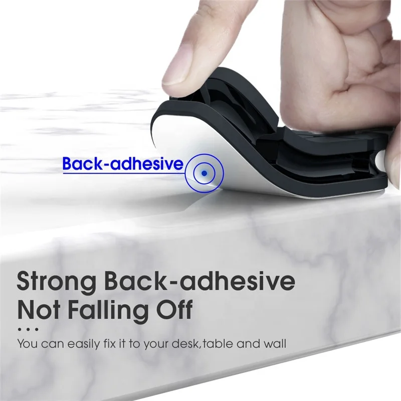 Flexible Silicone Cable Winder USB Cable Organizer Wire Cord Management Cable Clip Holder For Mouse Headphone Earphone