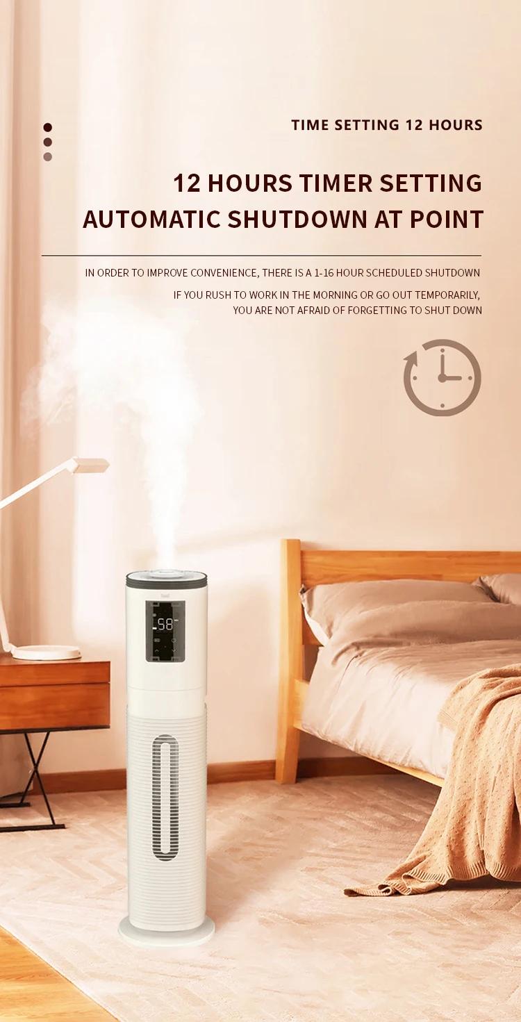 Cheap Home Appliance 8L Humidificador Simple Ultrasonic Air Humidifier With Aroma
