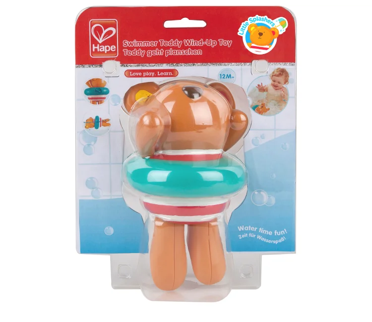 High Quality Water Play Swimmer Wind-Up Baby Bath Toy For Kids