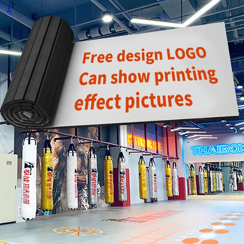 Taekwondo Mat Wrestling Boxing Martial Arts Judo Mats Customized Training Sports Roll Mat