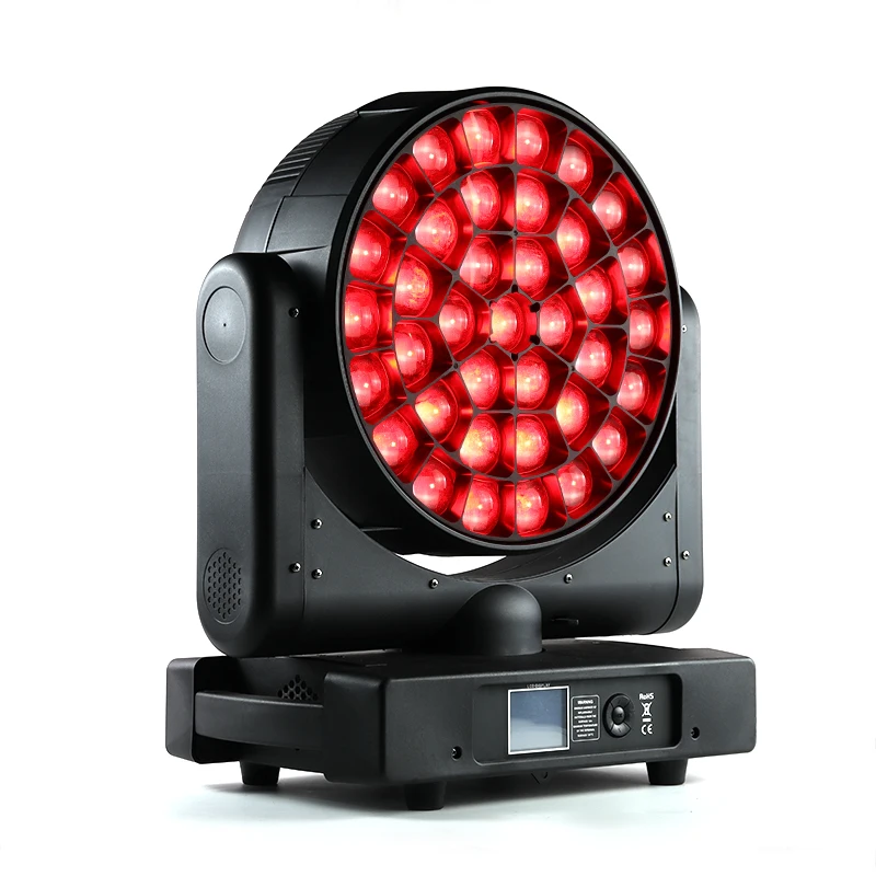 Big Bee Eye Professional DJ disco party  LED 3740 rgbw pixel moving head light stage lighting with auto sound dmx control