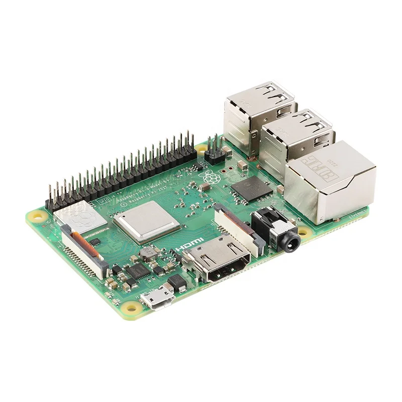 Raspberry Pi 3B+ 4-Core Development Board Python Kit Raspberry Pi 3B+ 64 bit 1.4GHz ARM Cortex-A53