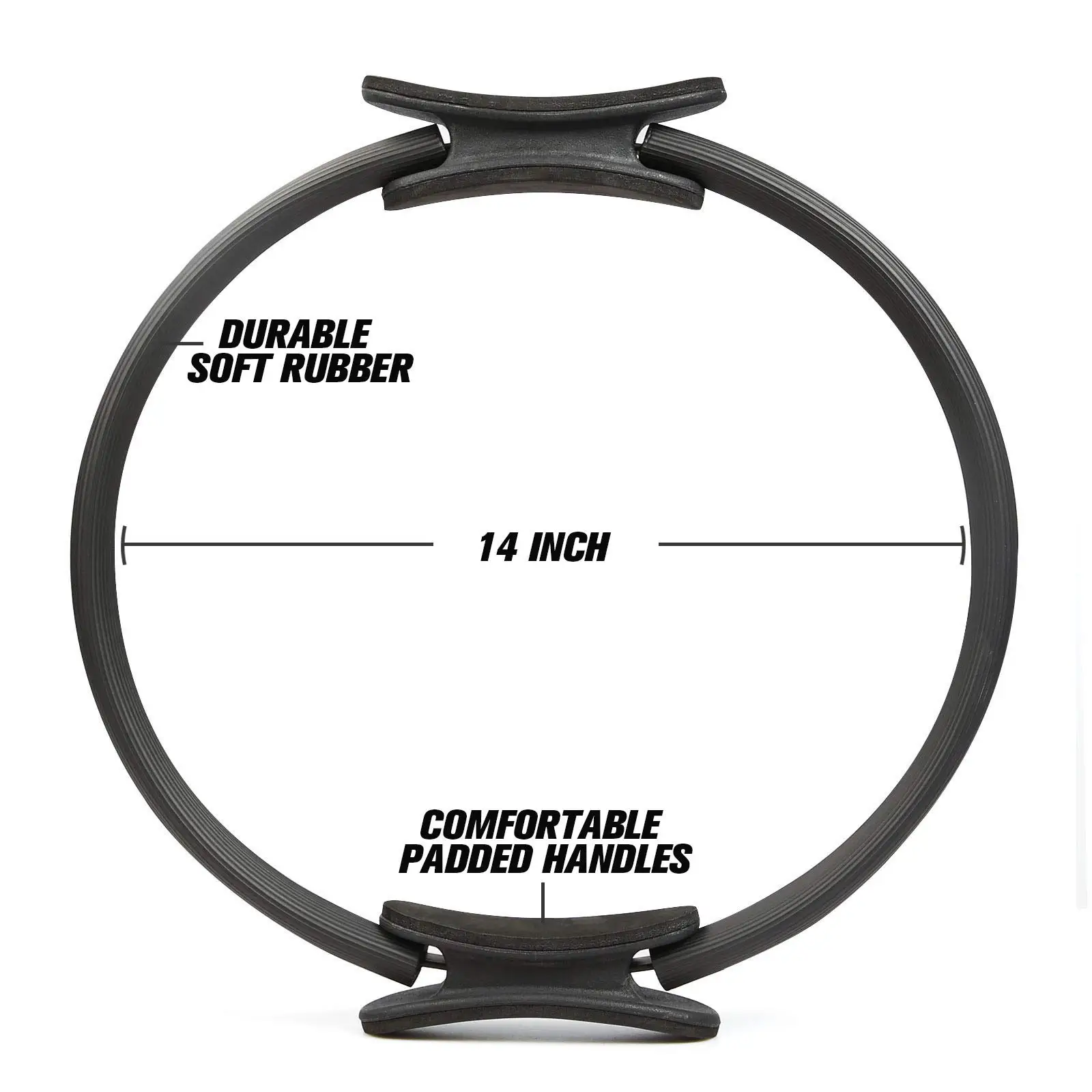 14 Inch Magic Fitness Circle for Toning Inner   Outer Thighs Pilates Ring Circle