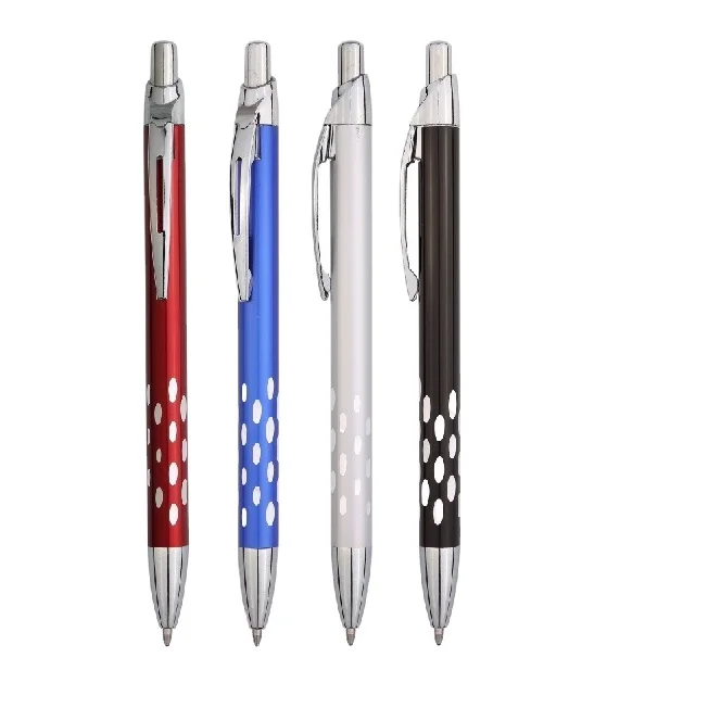 Gift Promotional High Quality Business Black Bag  Metal Ball-point  Pen with clip