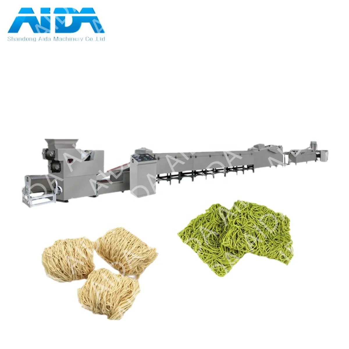 Small Scale Automatic Henan Maker Non Fried Korean Instant Noodles Make Machine Production Line Price