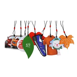 custom car air freshener paper Various styles Car decoration gifts hang air freshener