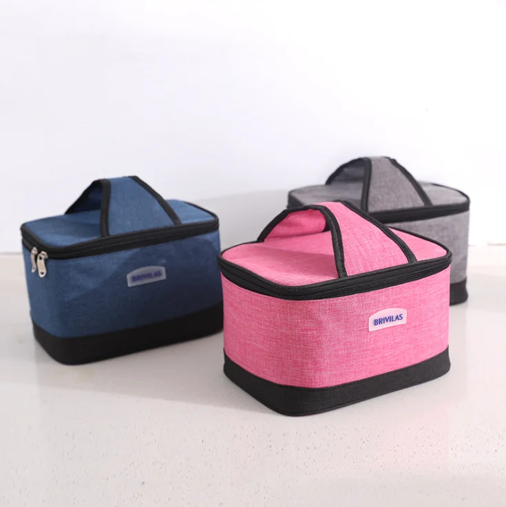 
Large capacity insulated lunch bag 