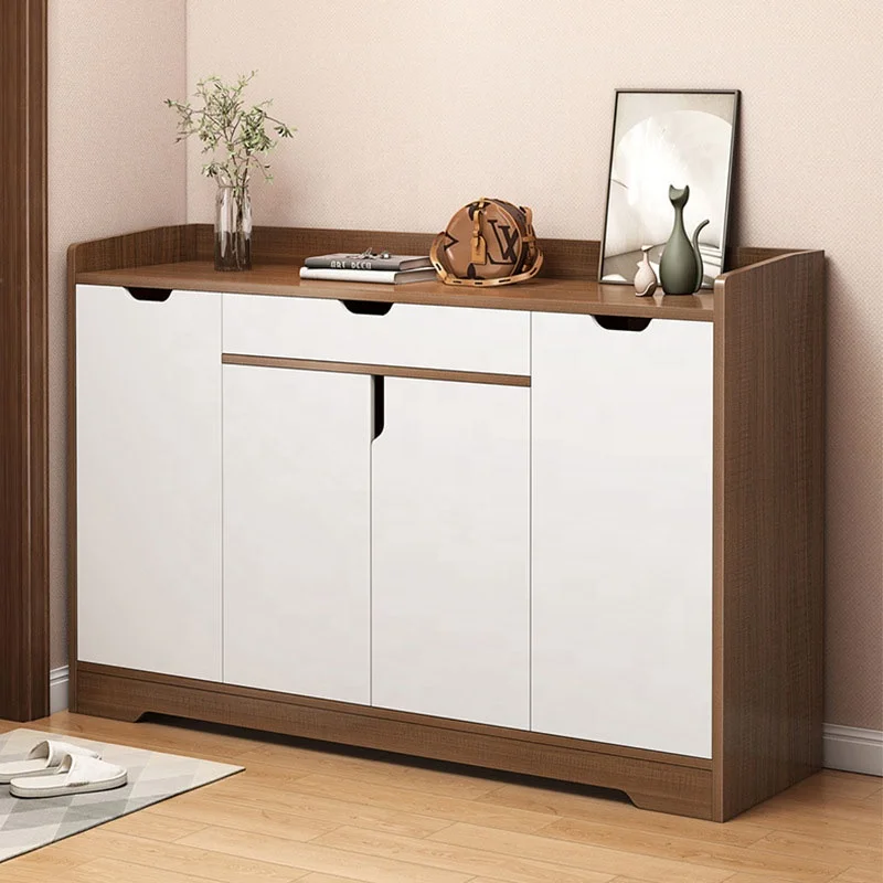 VIC Shoe cabinet household door large capacity simple storage storage European style simple multi-layer door closet shoe rack