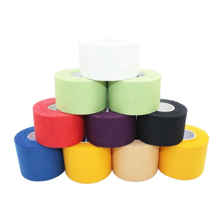 Waterproof Adhesive Breathable Sports Rigid Strapping Zinc Oxide Rigid Sports Tape