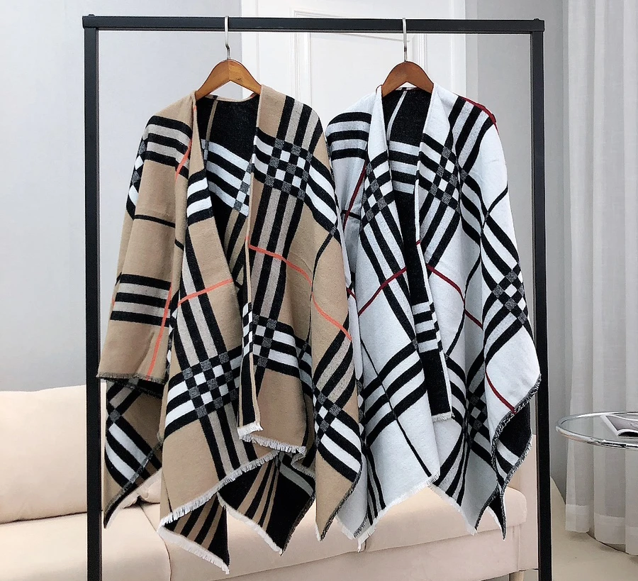 New arrival unisex designer woolen winter thickren shawl warm soft pashmina poncho