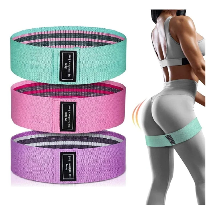 Wholesale customized high-elastic exercise fitness yoga weight loss resistance band