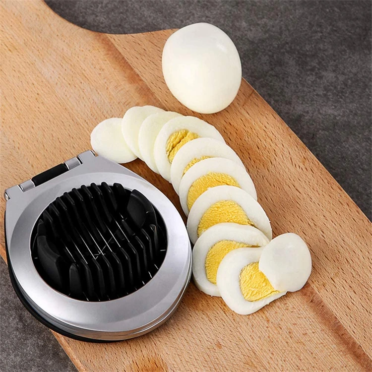 Egg Slicer Heavy Duty Slicer for Strawberry Fruit Garnish Slicer Stainless Steel Wire with 2 Slicing Styles
