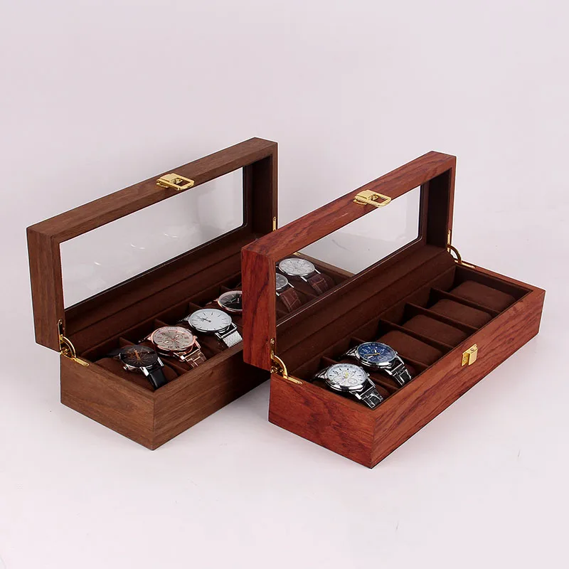 2019 New Custom Luxury Wholesale Watch Packing Box High Quality Personalized Luxury Wooden Watch Box