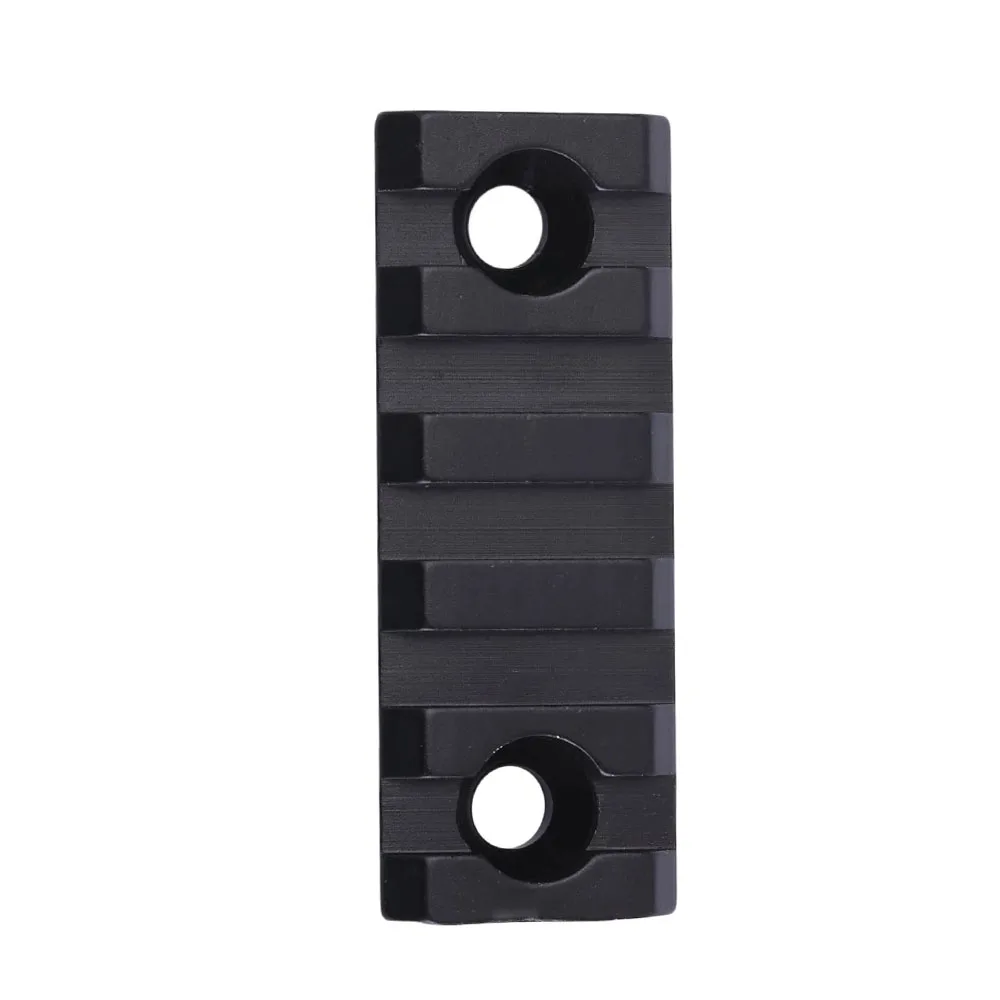Tactical 5 Slots 20mm M-lok Picatinny Rail for Mlok Handguard AR15 Rifle Scope Mount Base Rail Section Hunting Gun Accessories