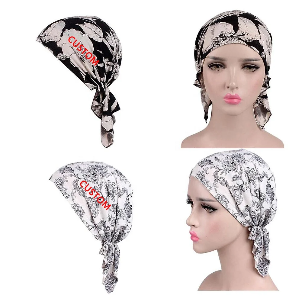 Wholesale Large Silk Scarf Ladies Custom Logo Digital Print Luxury Silk Scarves For Women foulard en soie