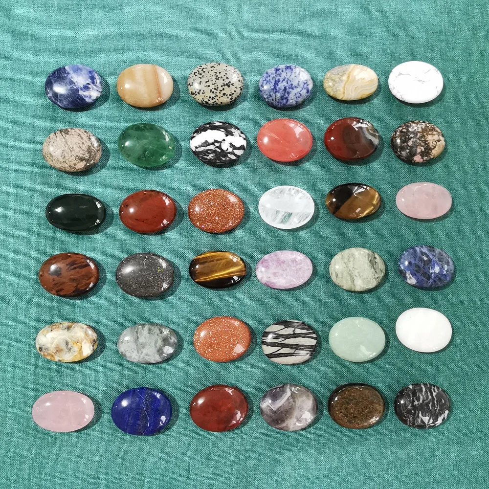Amethyst Palm Stone Crystals Healing Stones For Anxiety Stress Therapy