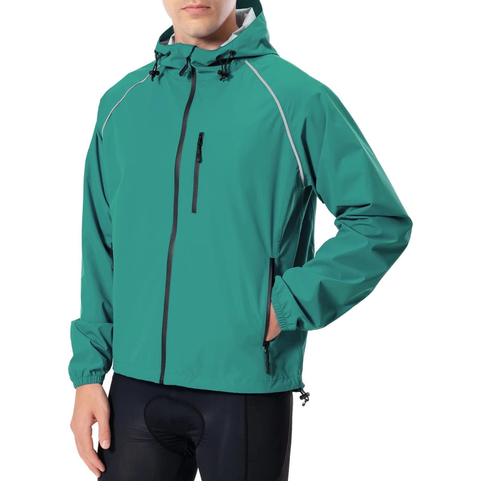 Apparel Manufacturers Light Outdoor Jacket Waterproof Cycling Bike Rain Outerwear Hiking Windbreaker Raincoat Packable Jackets