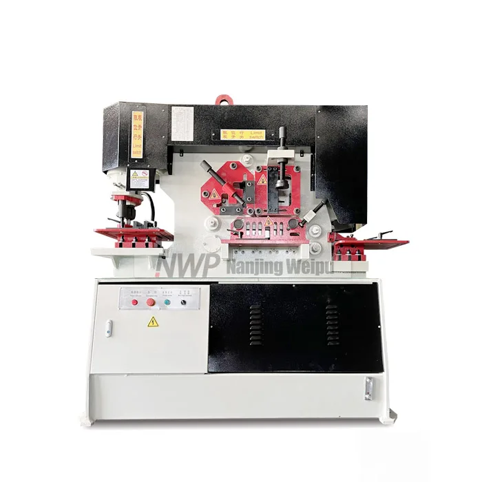 Hot Sale Angle Iron Notching Round Rod Cutting Machine Q35Y-40 Hydraulic Ironworker