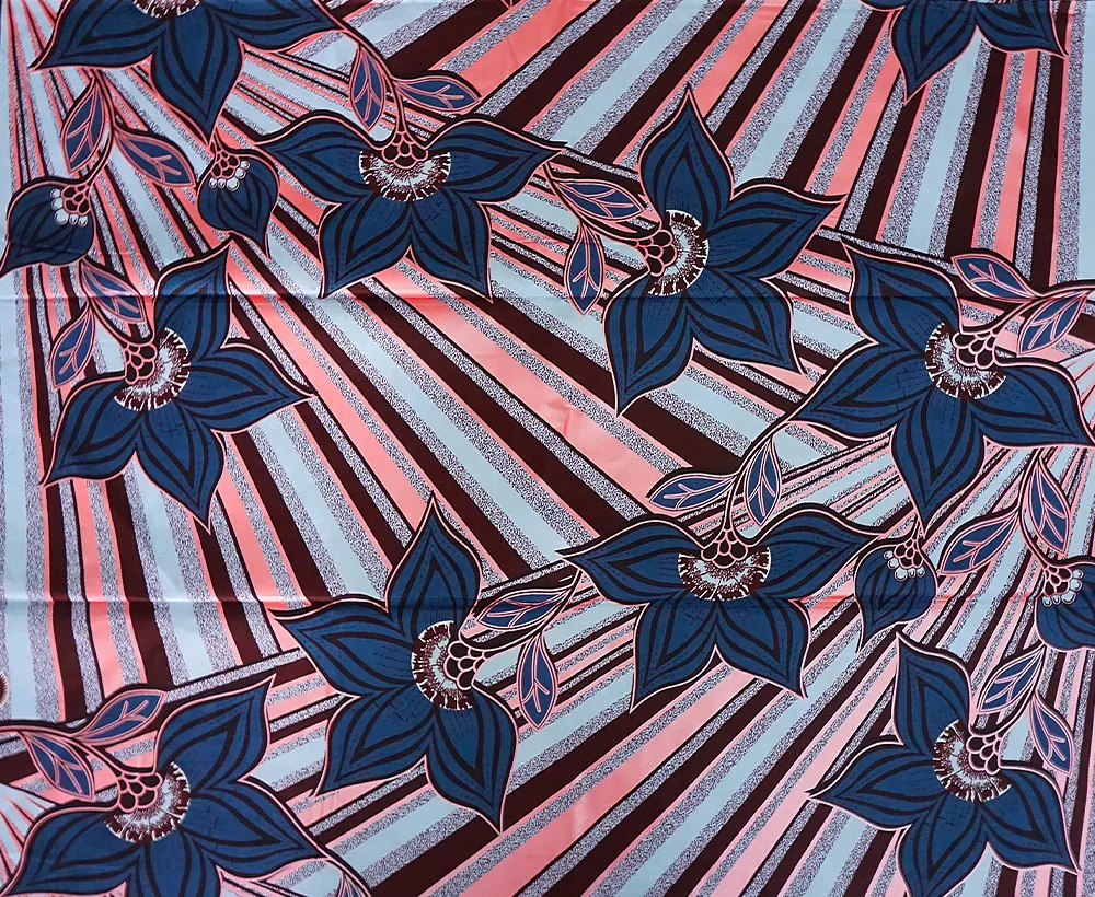 Latest Design African Ankara Loincloths Pagne Fabric Original African Real Wax Print Fabric 6 Yards/Piece for Women Loincloth