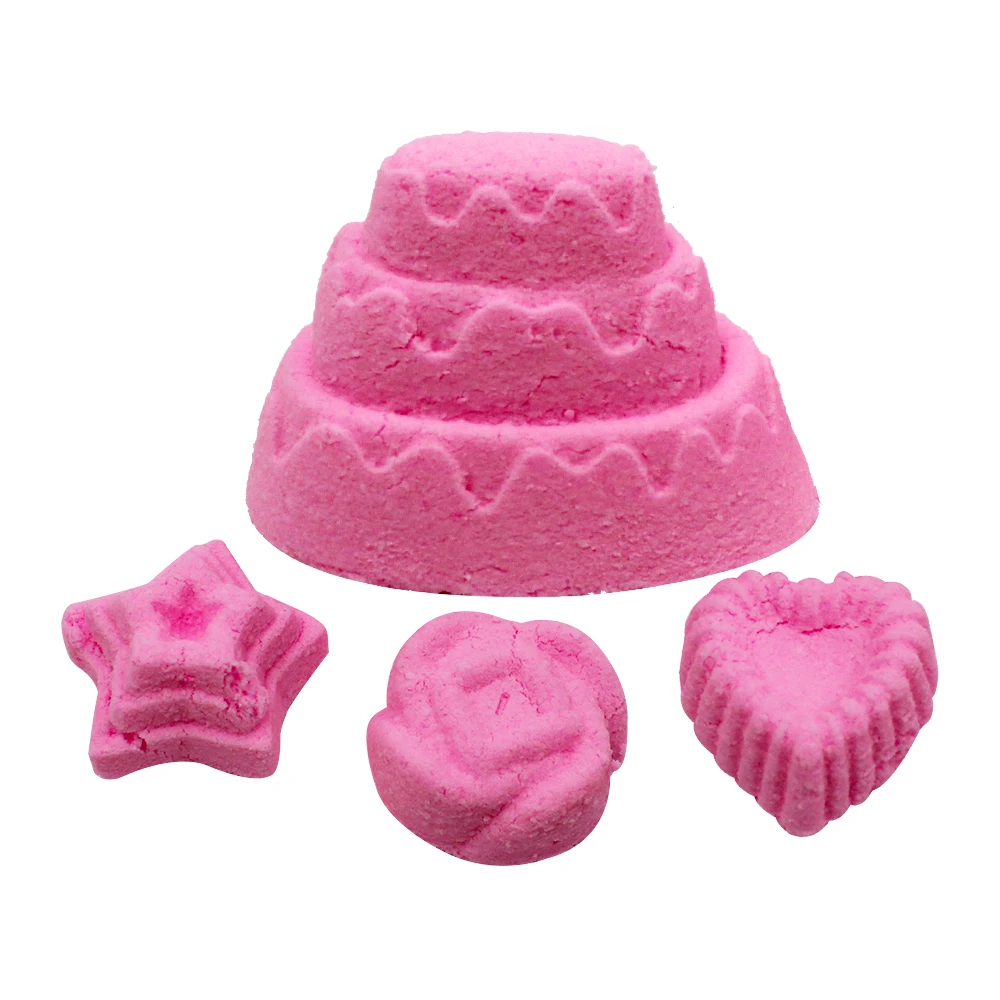 
SISLAND Super light clay product pretend play set sand toy maker color dough modelling clay 