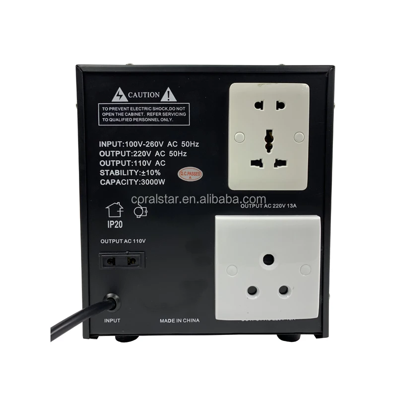  AC Auto Stabilizer Voltage Regulator For Home Appliance Digital Display 500va 1kva 2kva 3kva 5kva 220v