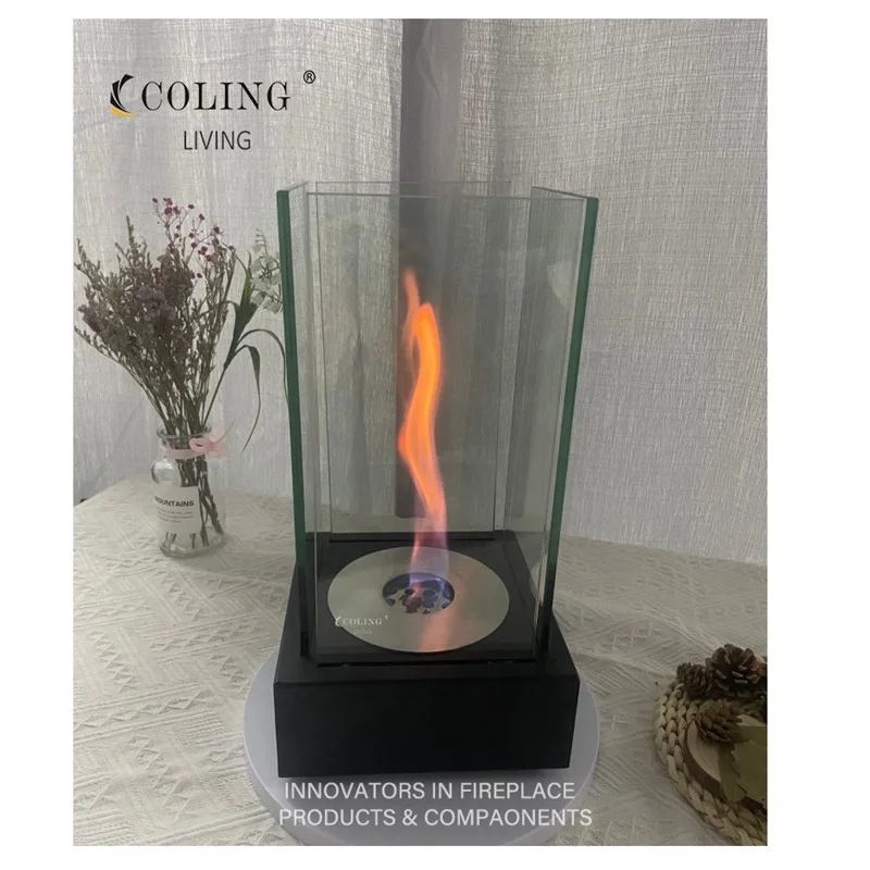 611-2 Bio fuel fireplaces free standing ethanol fireplace portable bio ethanol glass fireplace for home