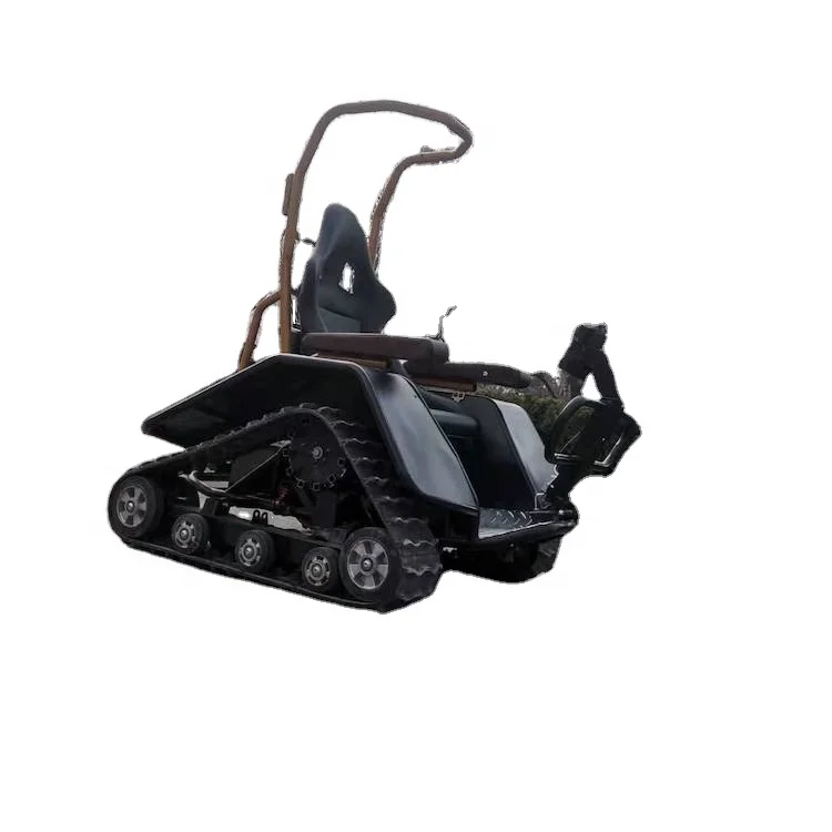 Small Rubber Track for Snowmobile/Snowblower Tracked Chassis Crawler Undercarriage Triangle Wheelchair