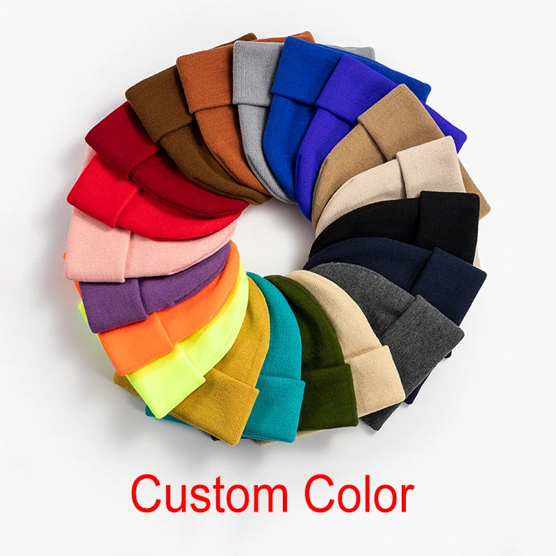 QZFSO Manufacturer Winter 400 gsm Custom Logo Jacquard Crochet Caps Satin Lined Knitted Mohair Y2K Beanies Hat