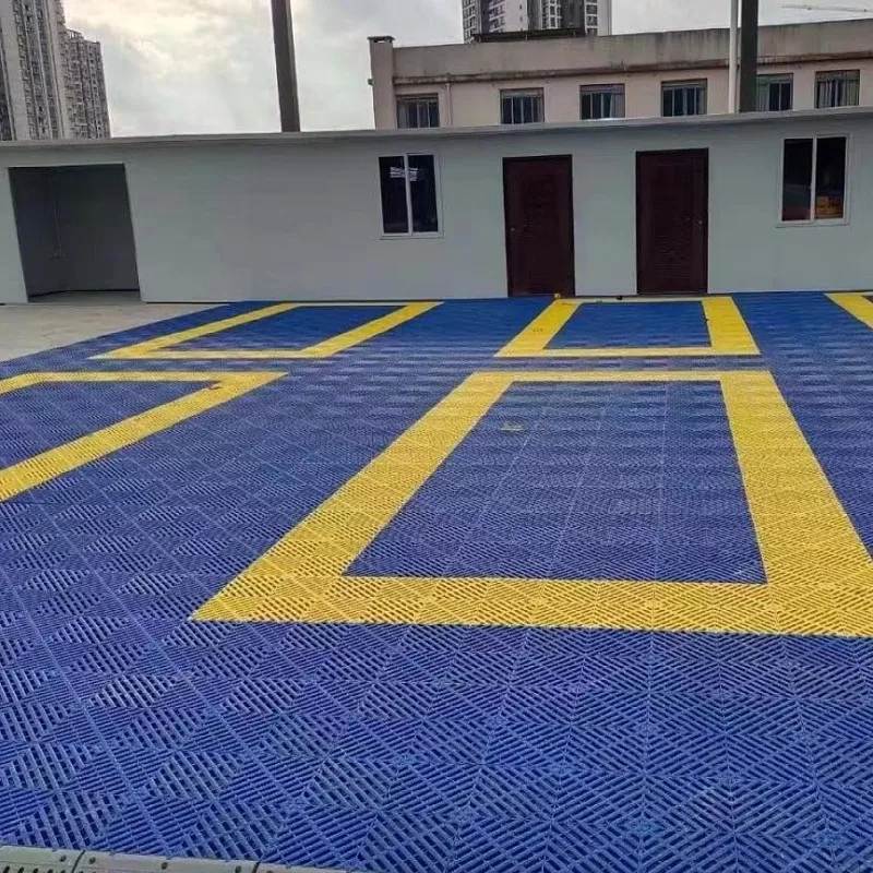 Garage floor non skid paint  garage floor tiles plastic pp interlocking  garage floor tiles free shipping to us