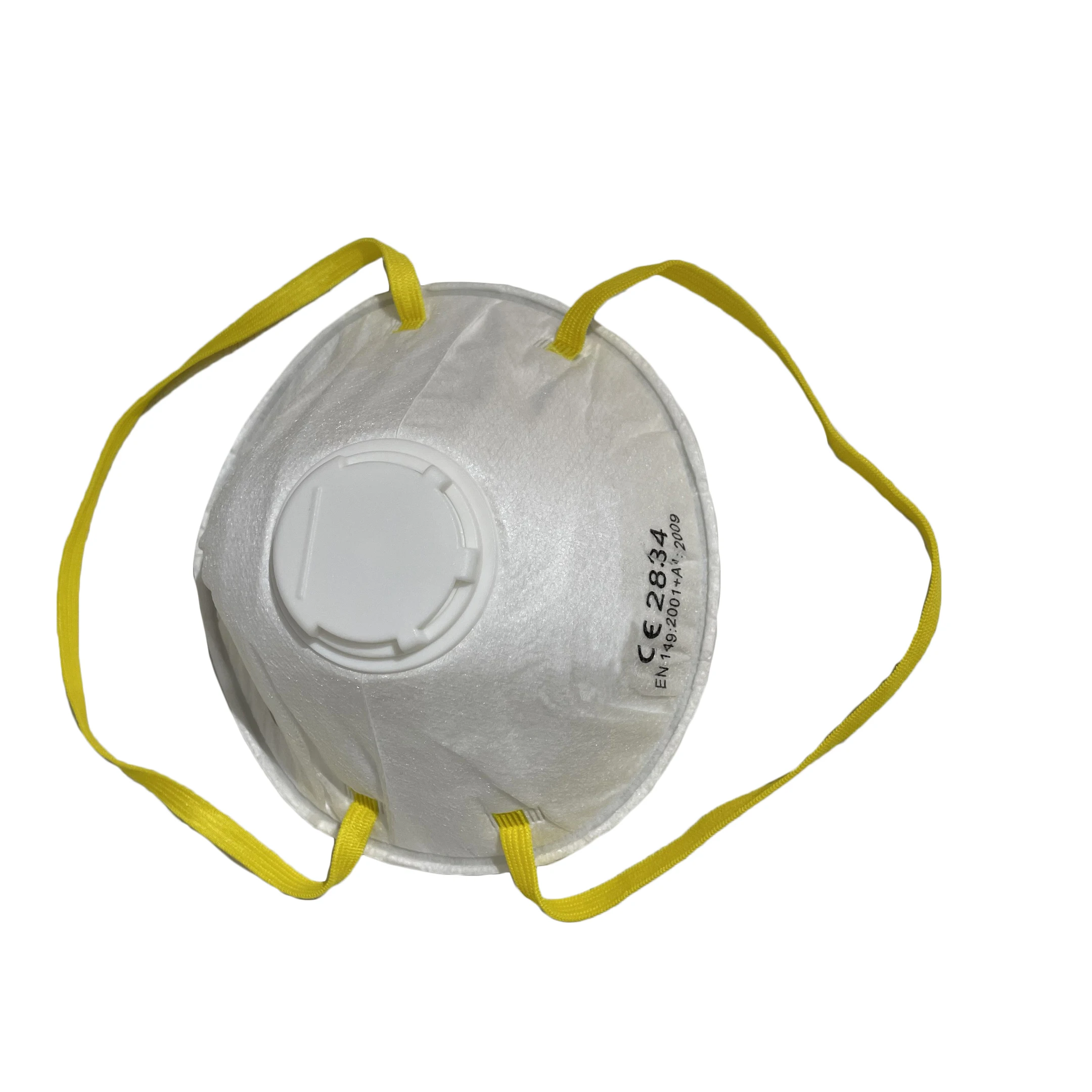 EN 149 Disposable Cup-Shape Protective  FFP2 Face Mask With Breathing Value