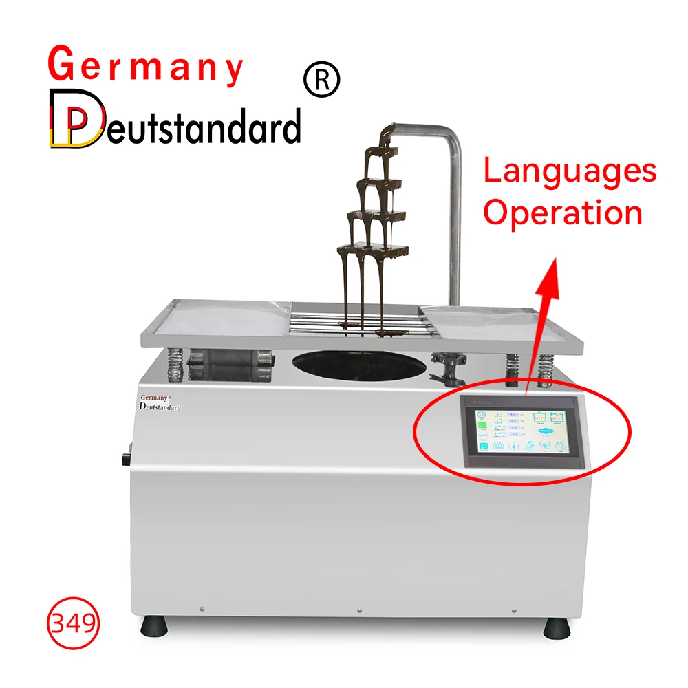 Automatic chocolate dispenser tempering machine Catering chocolate dispenser tap hot chocolate dispenser maker