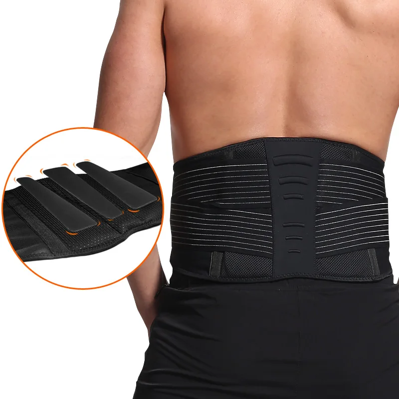 Waist Trainer Waist Lower Back Spine Pain Belt for Women Men Working Lumbar Belt Custom Breathable Pain Relief Back Support