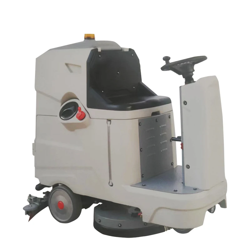 Ride On Auto Floor Scrubber Dry Floor Washing Machine Outdoor Cleaning Scrubber Machine