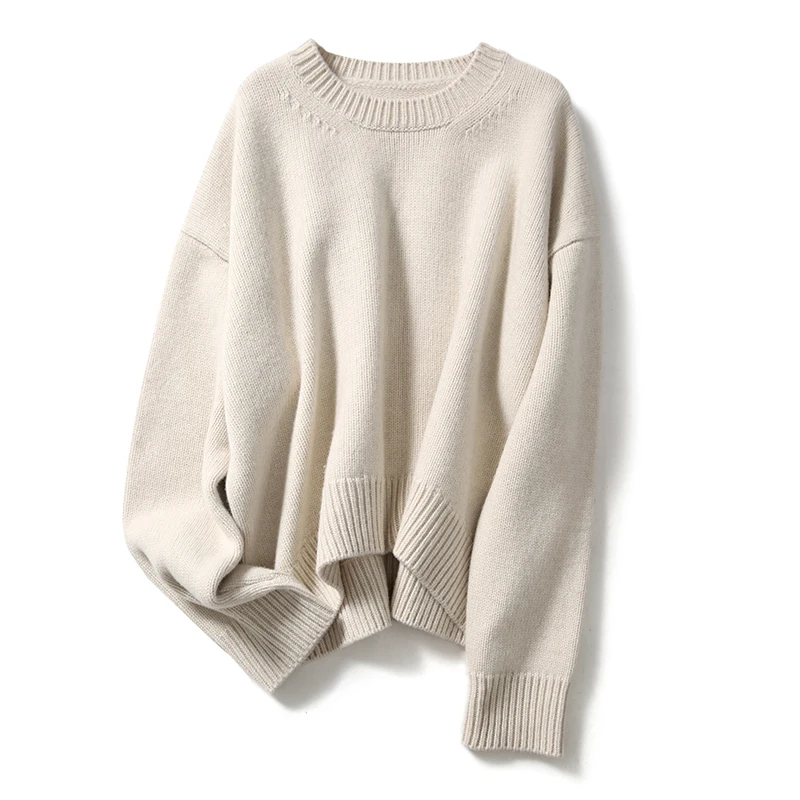 
Ladies Cashmere Spring Women Knit Plus Size Pullover Sweaters 