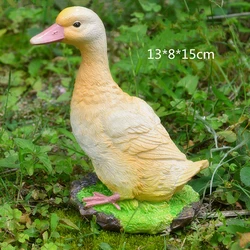 Artificial Duck Ornament Landscape Resin Craft Model Outdoor Garden Decoration
