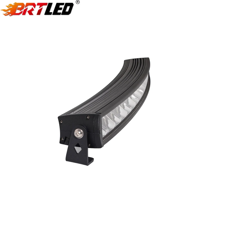 Bright 20inch 32inch 43inch Car Bumper 4X4 LED Curved Light Bar  Parking Light Off Road Led Light Bars