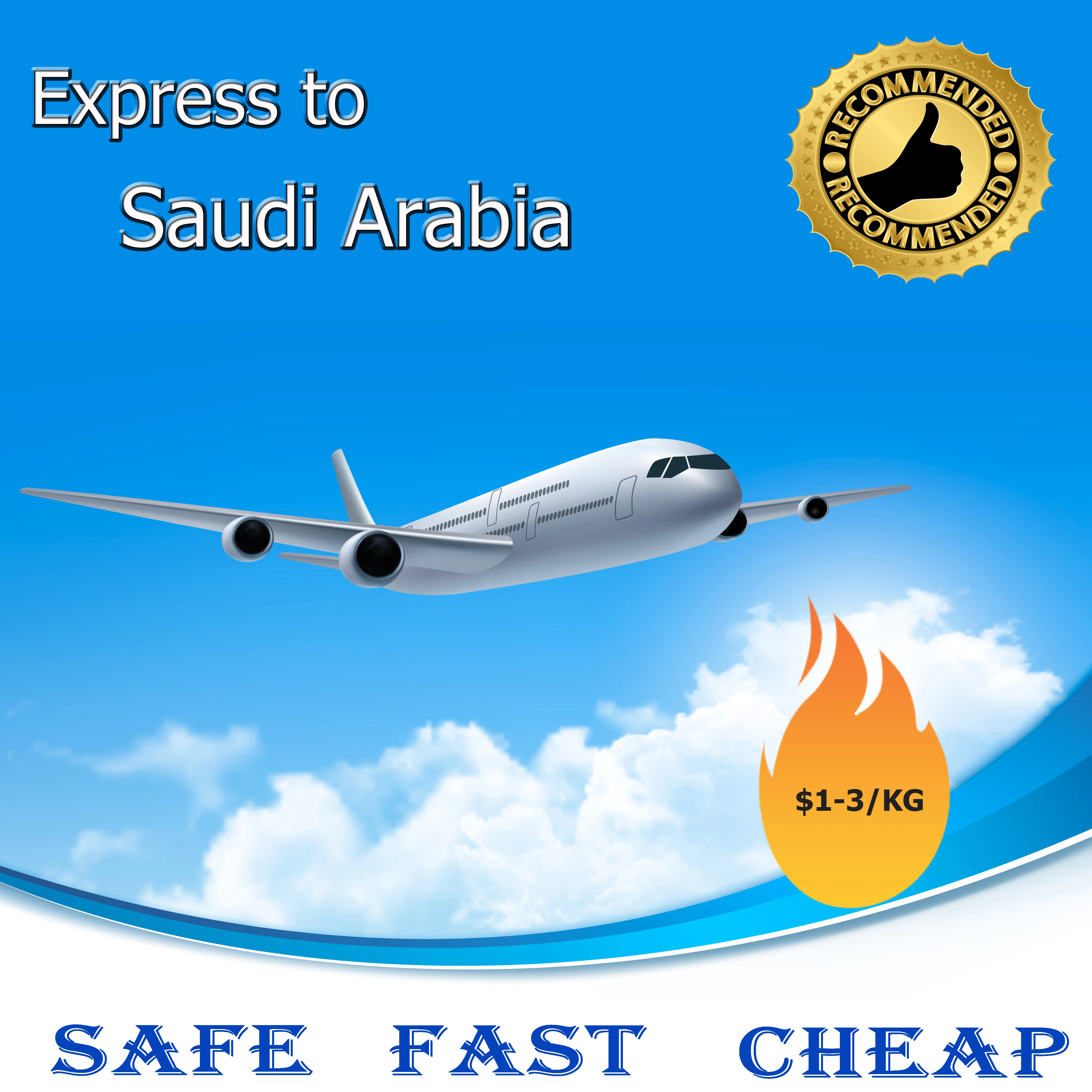  Услуги экспресс-доставки UPS/DHL/FEDEX/TNT/EMS из Китая в Саудовскую