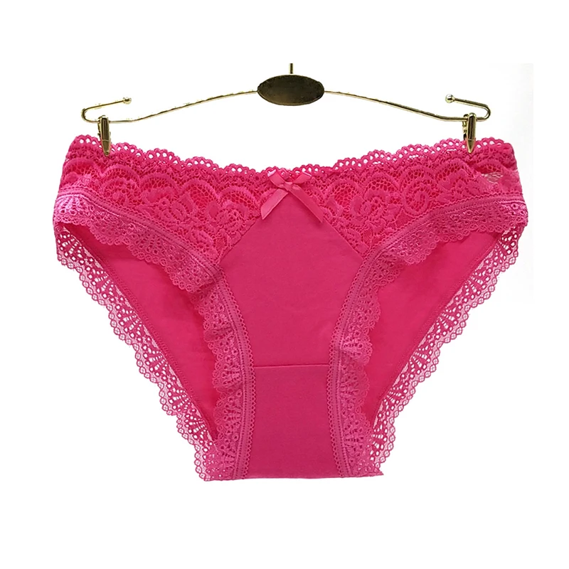 New Soft Woman Cotton Panty Sexy Underwear Ladies Lace Panty Underwear