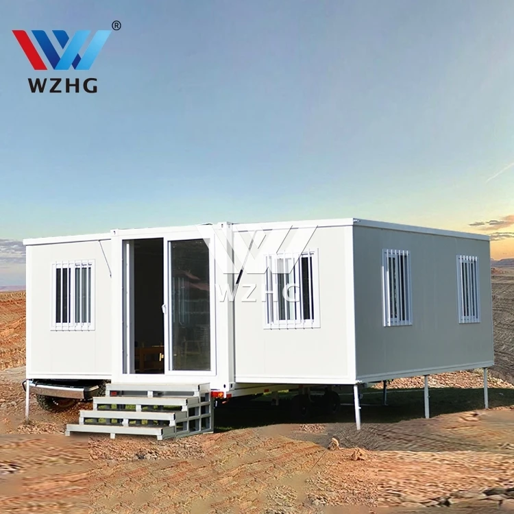 Hot Sale 20ft 40ft Luxury Beautiful Moving Bunk Container House for Hotel with Video Support Technology