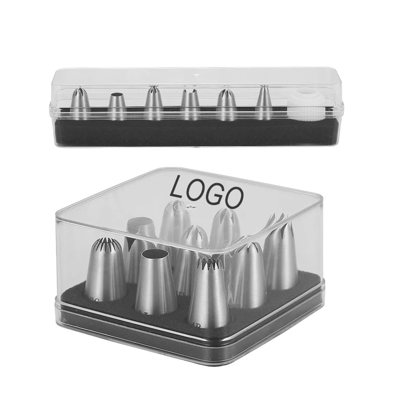 Factory Direct Sale Russian Nozzle Spray Stainless Steel Nozzles Tools Baking Set Pastry