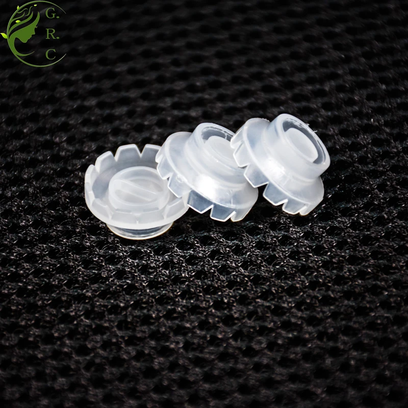 Пластиковый инструмент KHB для наращивания ресниц белого цвета, ложная тушь для ресниц, одноразовый держатель клея для одной секунды, чашка для цветения ресниц