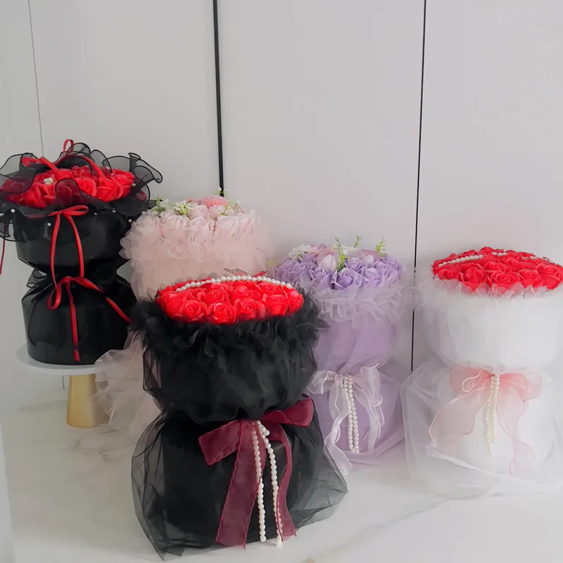 Фея мыло букет цветов День матери 520 свежий подарок на день рождения для подруги и лучших друзей вечная жизнь цветок