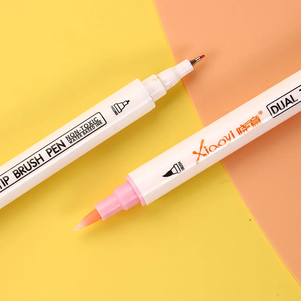 Art Painting Water Color Marker Pens 12 Colors Washable Mini Drawing Watercolor Marker Pen