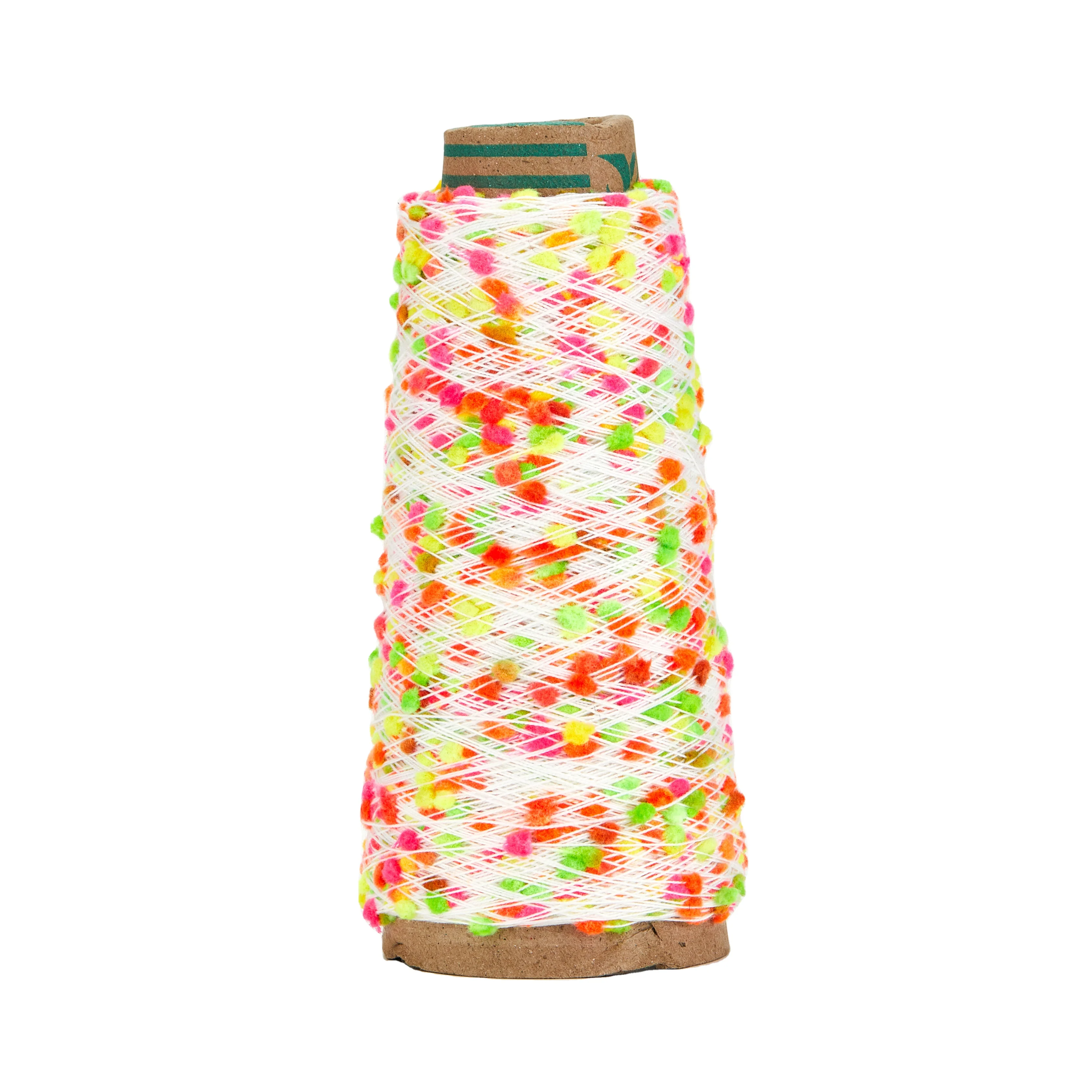 Factory Wholesale Customized Color 4nm Polyester Nylon Ping-pong Fancy Yarn