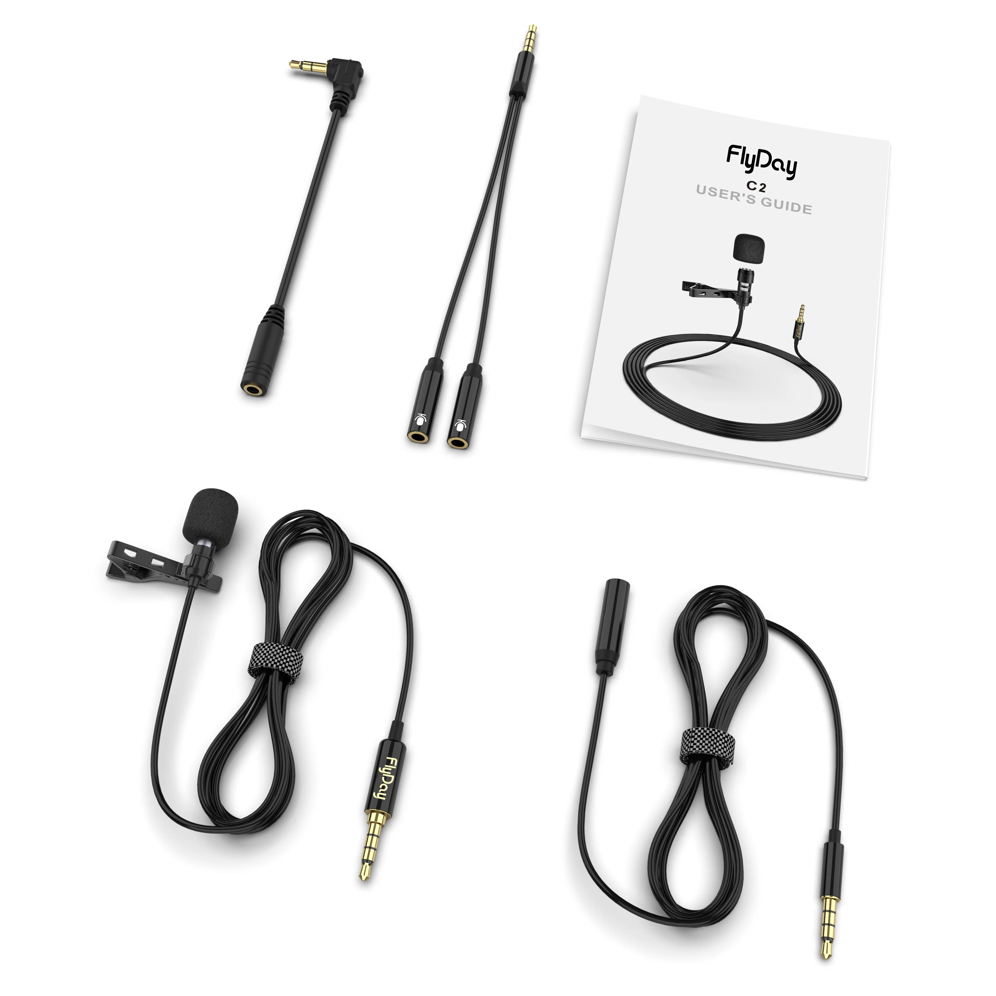 OEM/ODM factory Lapel Lavalier Phone Microphone Live Clip on Cell Mobile Microfono Portable Light Weight Mic
