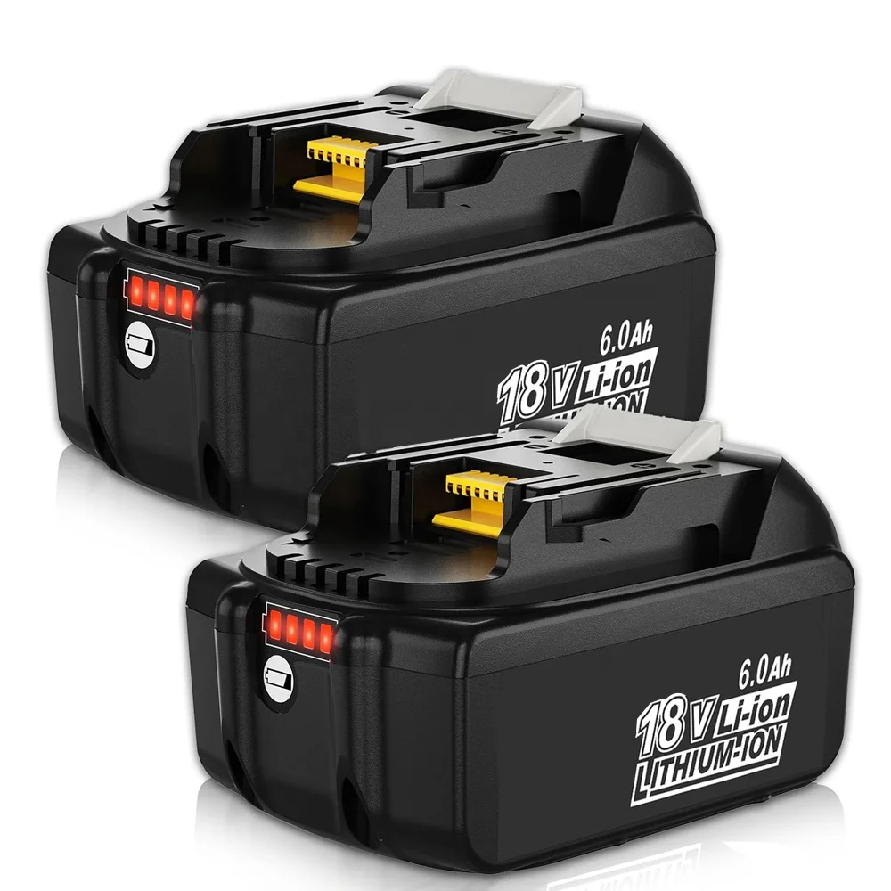 5.0Ah 6.0Ah Lithium ion Replacement Battery for 18v Makita Battery Power Drill Combo Kit BL1830 BL1850 BL1860