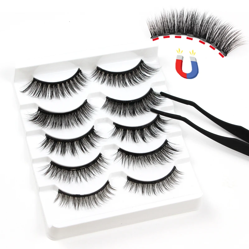 
2021 upgraded magnetic lashes 7 magnetic eyelash and eyeliner kit 