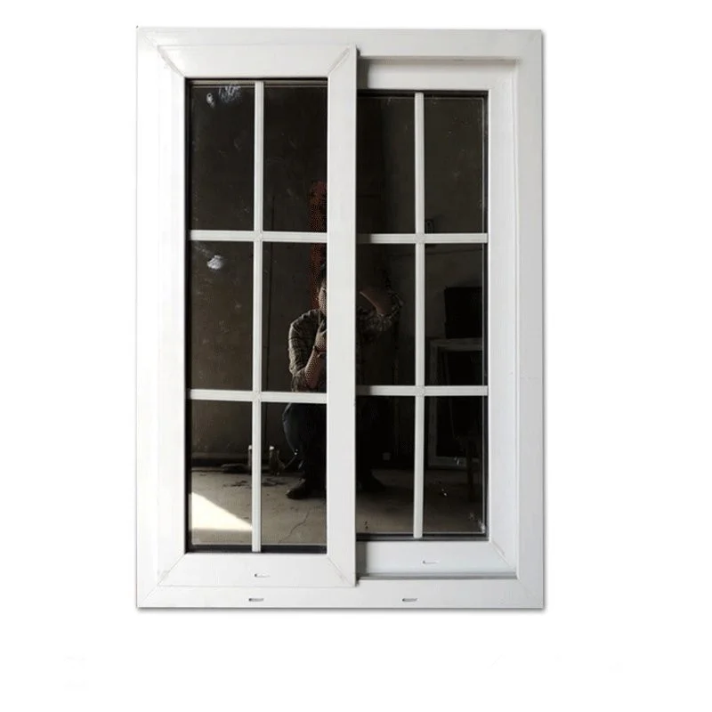cheap three panel sliding upvc plastic glass window and door window upvc