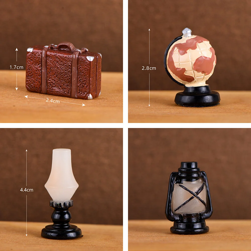 Yiwu insheen кукольный домик для рукоделия ретро 3d миниатюрные музыкальные инструменты бытовые из смолы кабошон